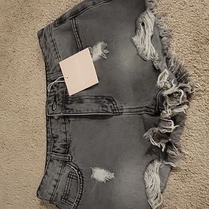 Jessie James Decker Kittenish Denim shorts